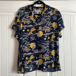 Avanti Original Authentic Hawaii Silk button down